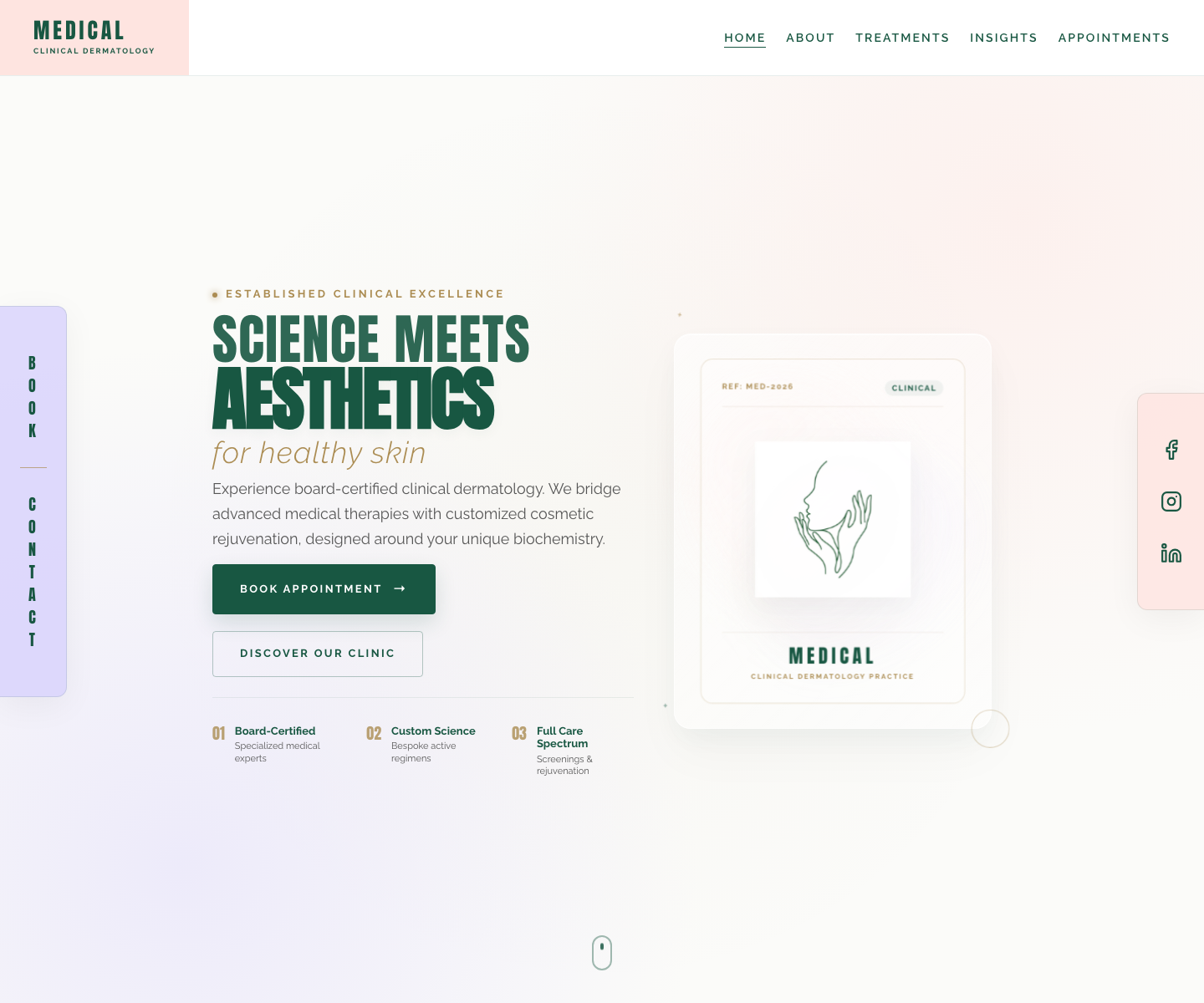 Evolving Connect website template screenshot
